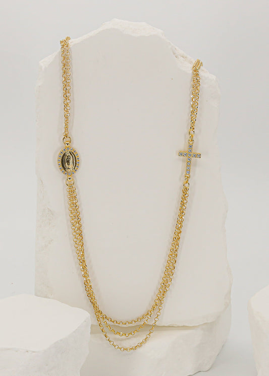 Doble Bendición Necklace